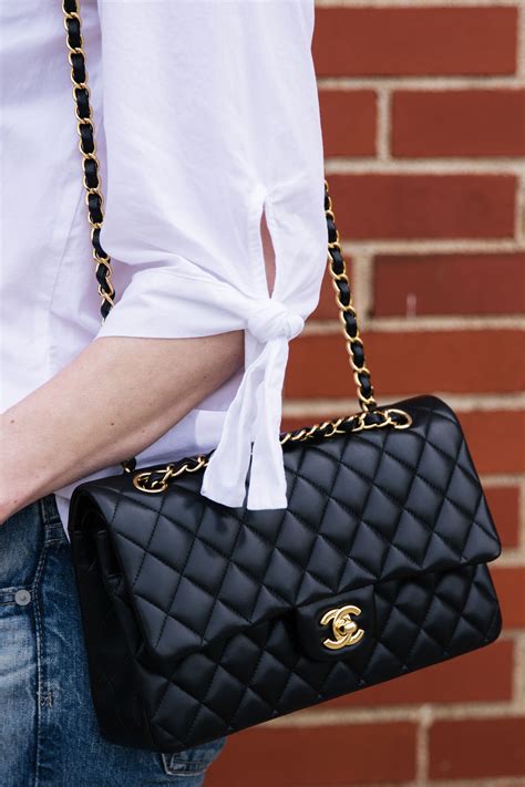 classic chanel flap medium bag with gold hardware